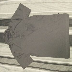 Denver Hayes - Gray Polo Shirt with pocket